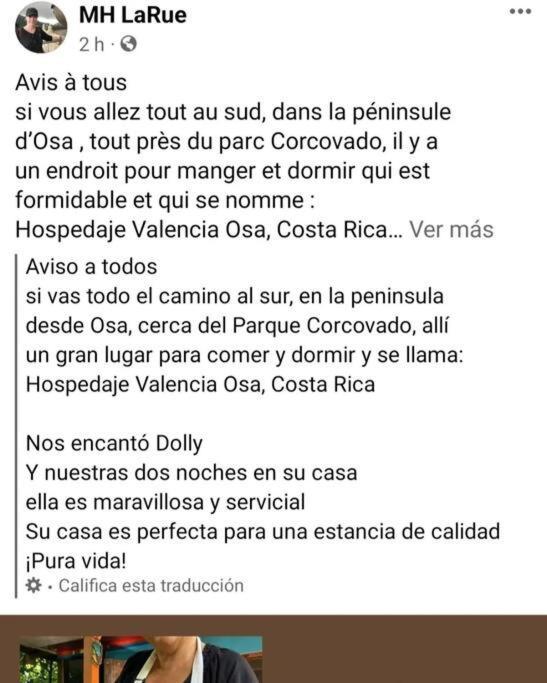 Hospedaje Valencia Osa, Cr Potrero  Экстерьер фото